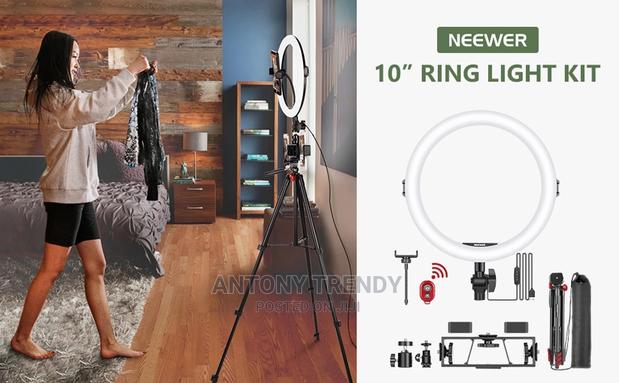 Elegiant 10inchs Ring Light 52.8inchs Extendable Aluminum Alloy Trip