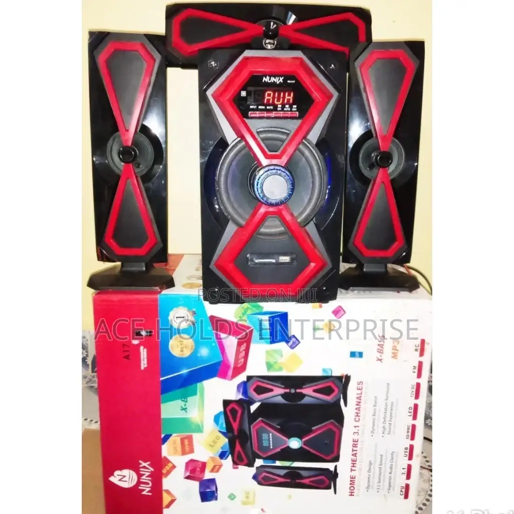 12000 Watts 3.1 Nunix A17 Home Theater System.