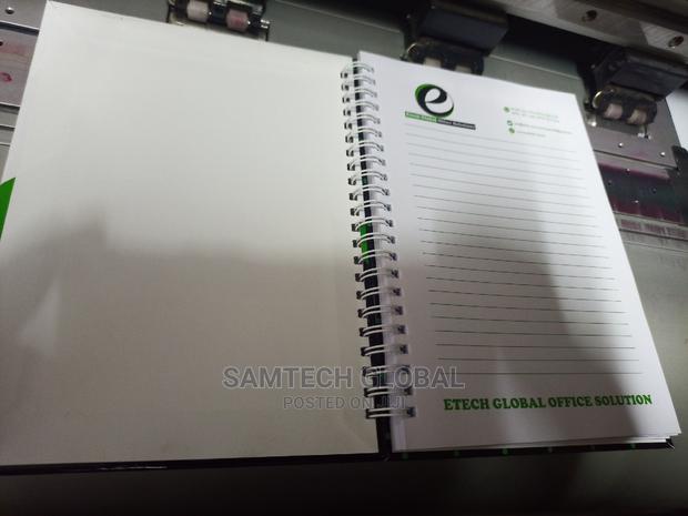 Hardcover And Wire Binding Of Note Books