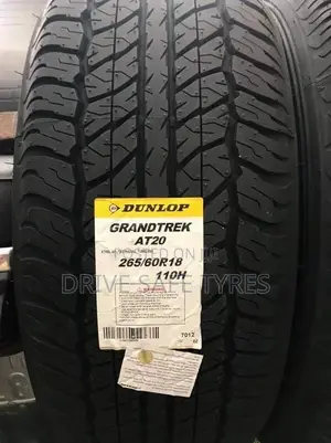 265/60 R18 Dunlop Tyre Made in Japan A/T20