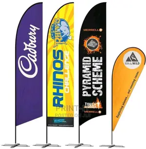 Custom Teardrop Flags and Teardrop Banners