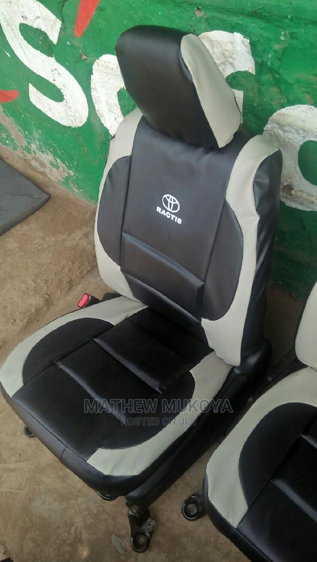 Toyota Ractis Car Seat Covers - thumbnail 2