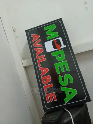 Bright Led Mpesa Agent Sign
