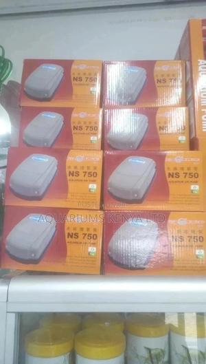 Aquarium Air Pump Ns 750 Double Nozzle - thumbnail 2