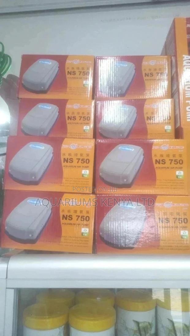 Aquarium Air Pump Ns 750 Double Nozzle - main view