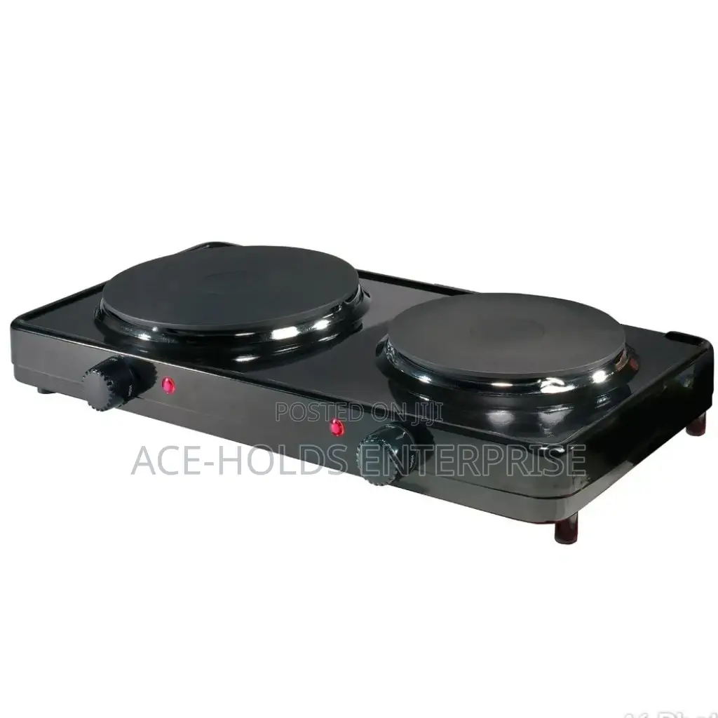 Electric Two Burner Hot Plate.