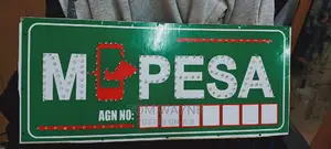 M-Pesa Lights Sign With Flashing Lights