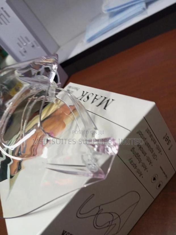 Clear Half Faceshields - main view