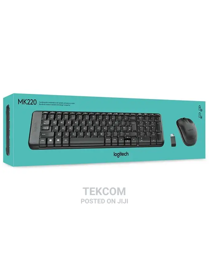 Logitech MK220 Wireless Keyboard & Mouse
