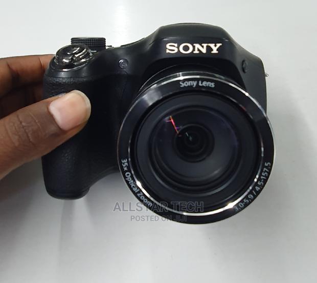 Sony Cyber-Shot DSC-H300 Digital Camera (Black)