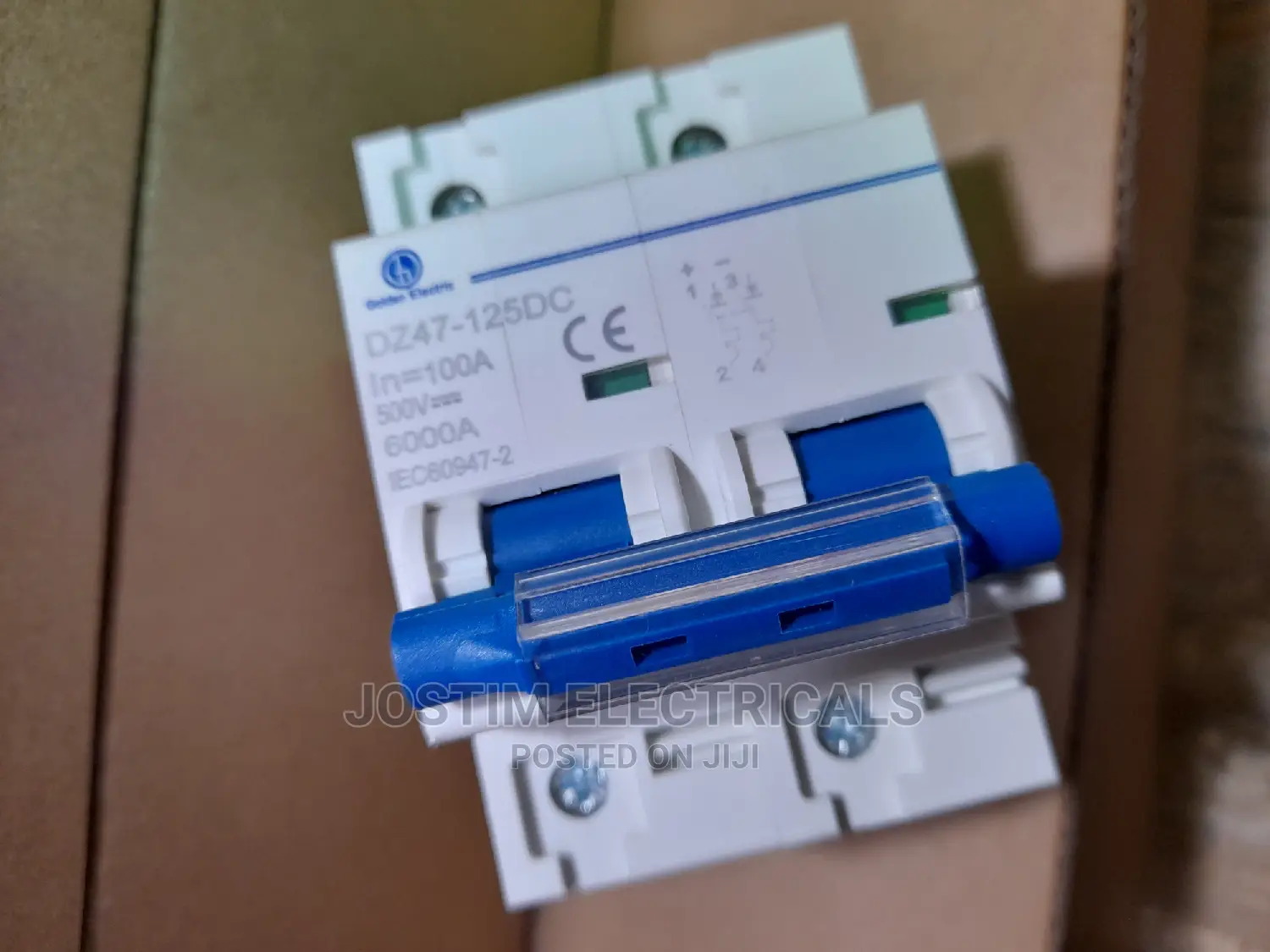 2pole Dc Circuit Breakers 100a