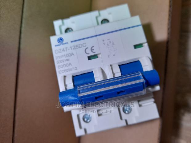 2pole Dc Circuit Breakers 100a