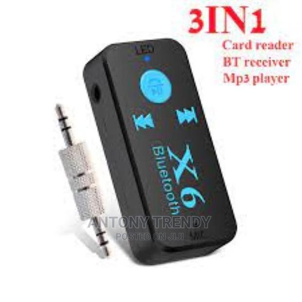 Generic Car Bluetooth X6 Music Receiver Adapter 3.5mm Jack W - main view