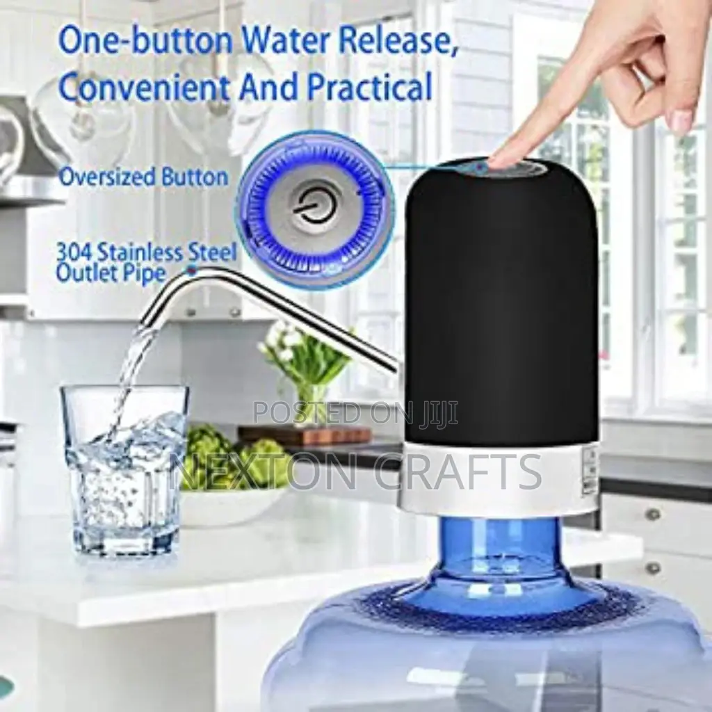 Water Bottle Pump, Automatic Water Dispenser, USB Charging