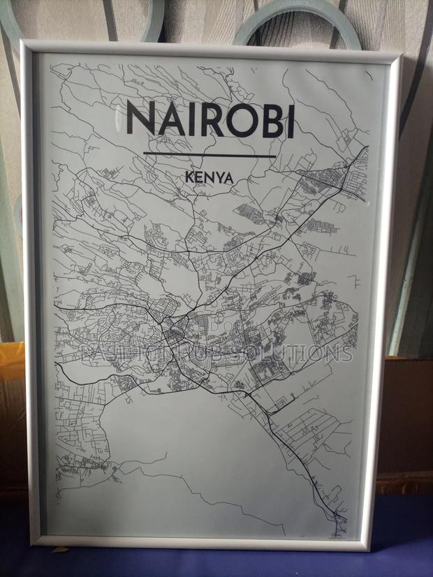 Frame the City, Nairobi Framed Map - thumbnail 2