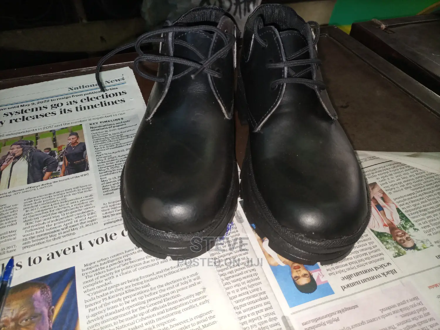 Leather School Shoes All Sizes 26-45