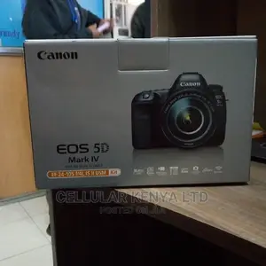 Canon EOS 5D Mark IV DSLR Camera With 24-105mm F/4l II Lens