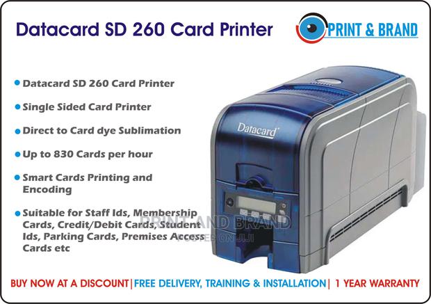 Datacard Printer SD260- Prints ID Cards,Membership Cards Etc - main view