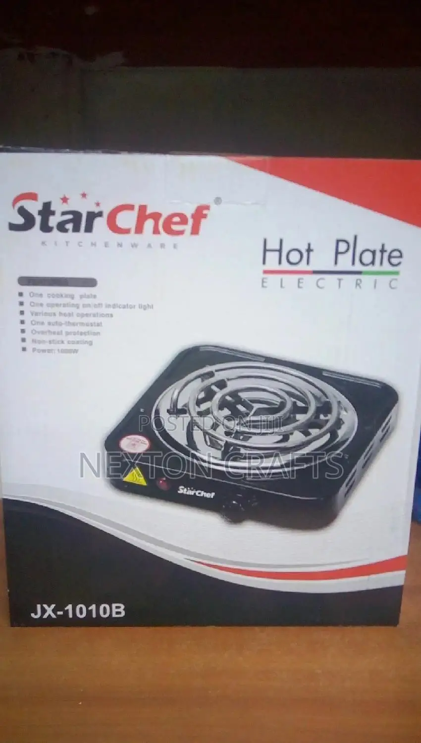 Star Chef Single Burner Hot Plate
