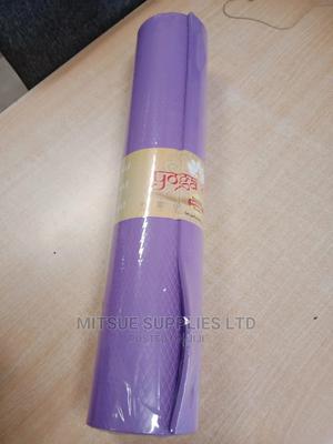 Yoga Mat 7MM Thick Without Bag- Purple - thumbnail 2