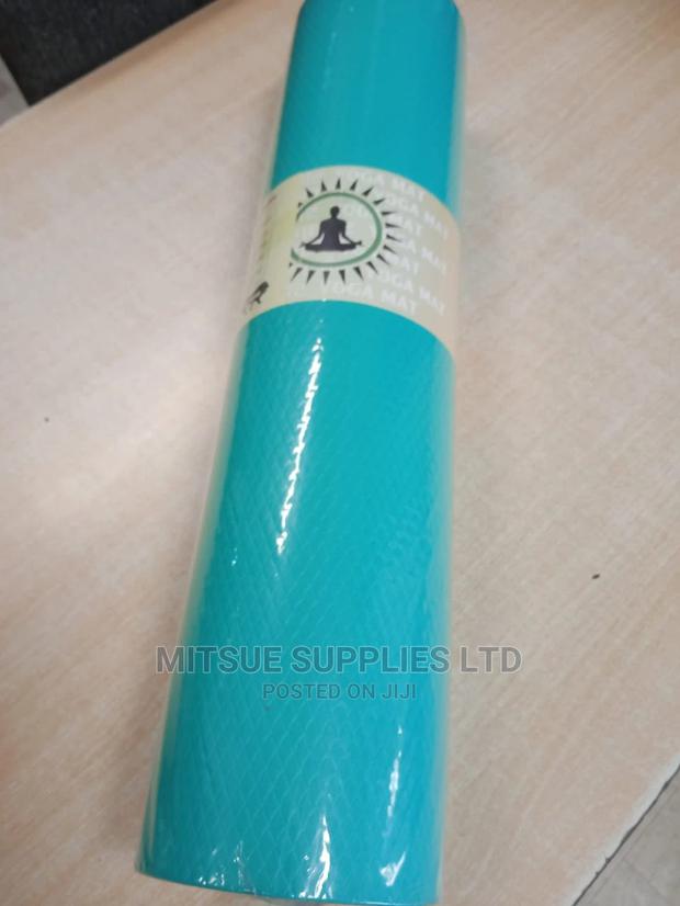 Yoga Mat 8MM Thick With Bag- Turquois Green