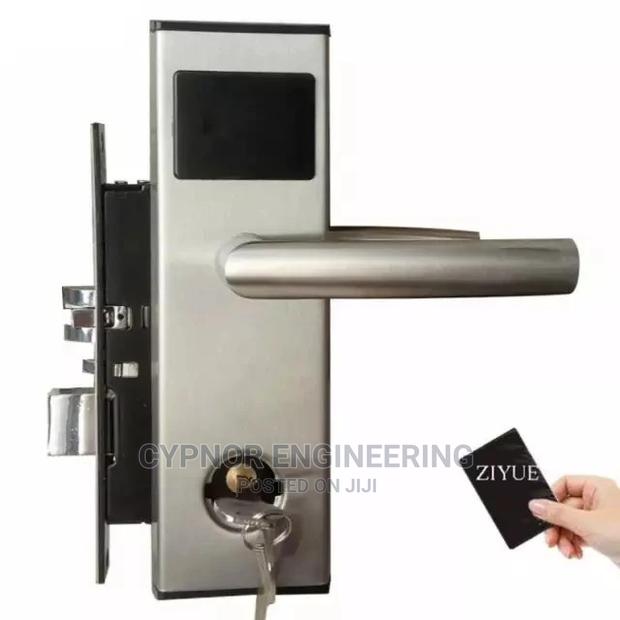 RFID Door Lock With Mechanical Key - main view