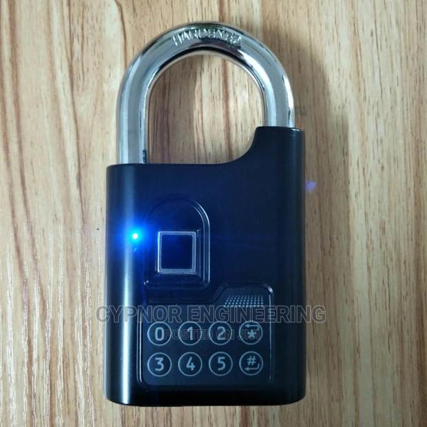 Black Fingerprint Lock+Password
