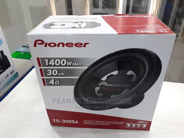 Pioneer TS-300S4 12" Champion Series Single Coil Subwoofer 1