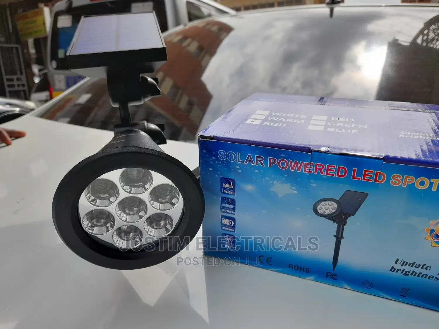 Solar Rgb Lawn Light