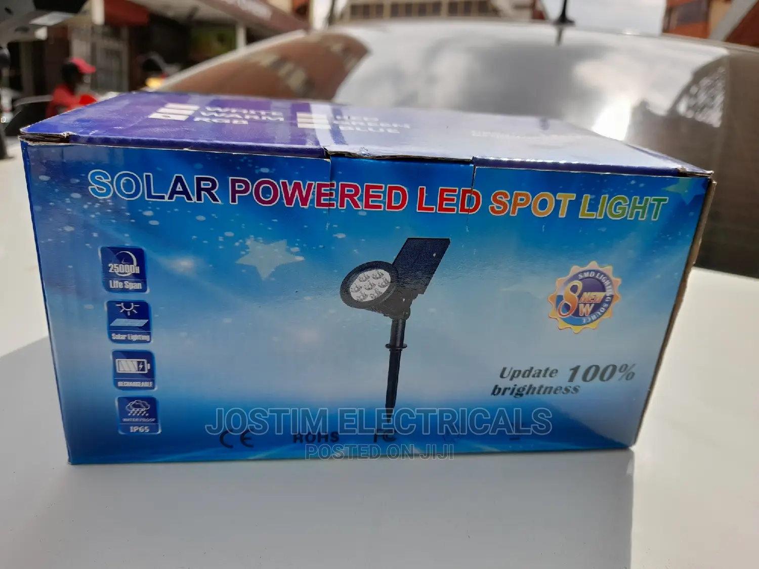 2w Solar Garden Lamp Rgb
