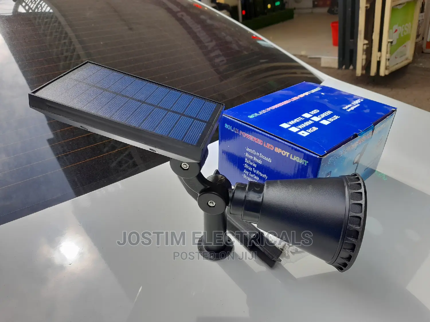 2w Solar Garden Lamp Rgb