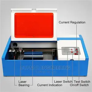 Rubber Stamp, Wood, Acrylic, Glass CNC Laser Engraver