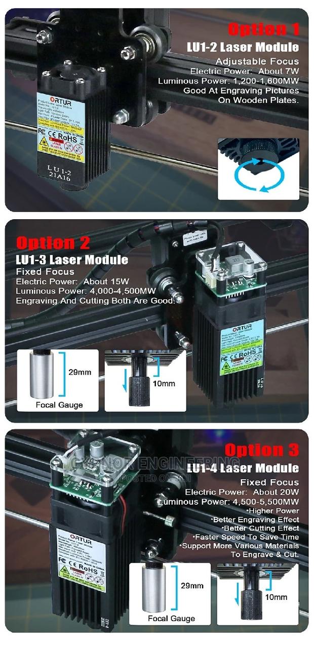 Laser Engraver 40watts ORTUR - thumbnail 5