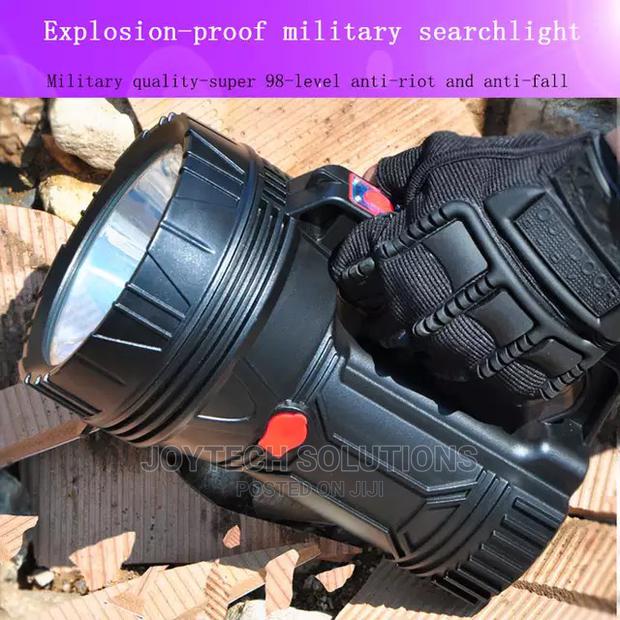 100w Super Blight Rechargeable Torch ( 2km Range )Battery