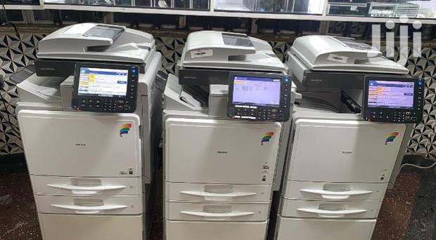 Coloured Ricoh Aficio Mp C 300 Photocopier Machine - main view