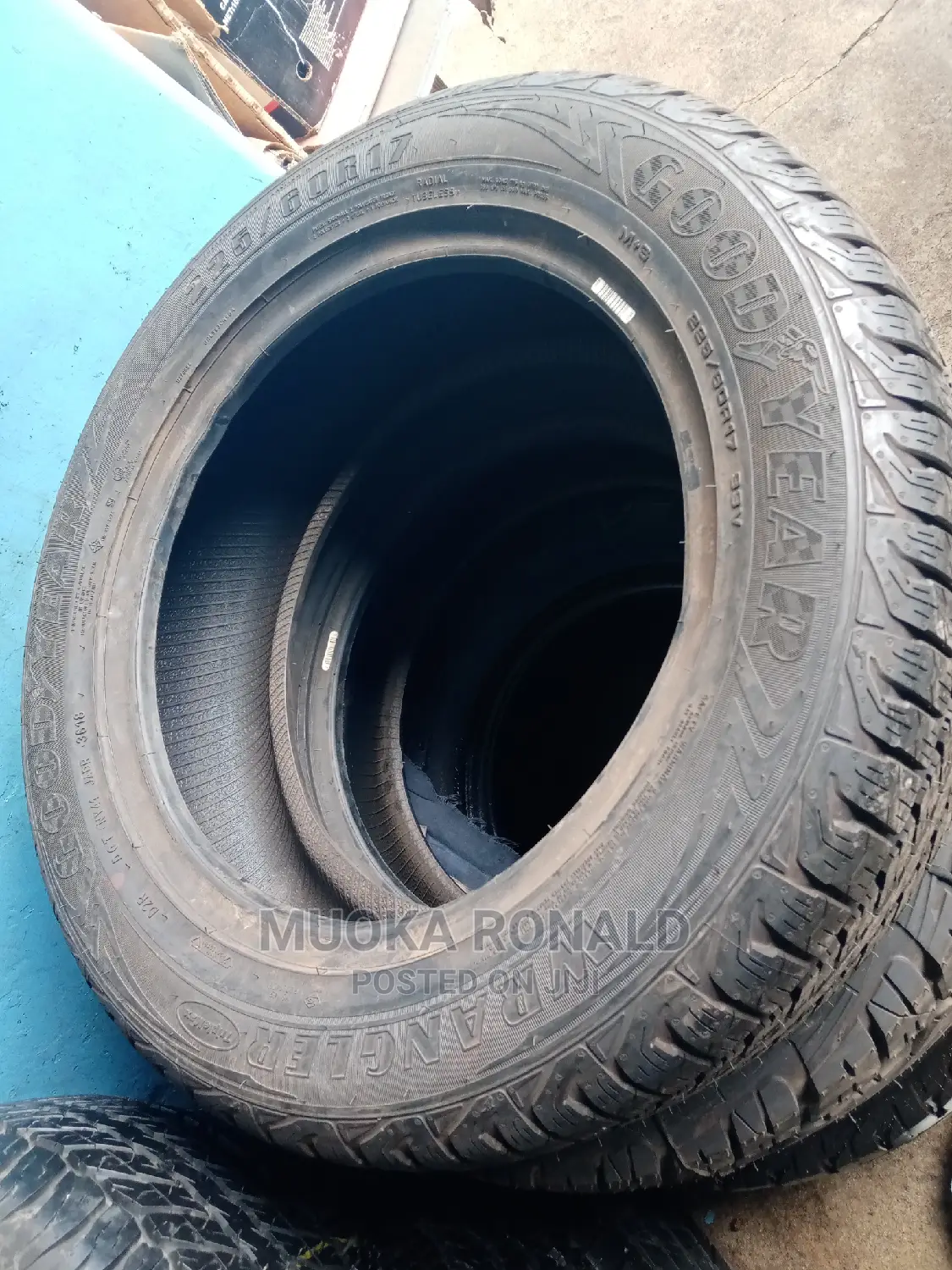 225/60r17 Goodyear Tyre Made in South Africa (Wrangler)