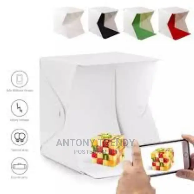 Its Can Be Adjustable16 Inch, 40 X 40 X 40cm 70 LED Foldabl