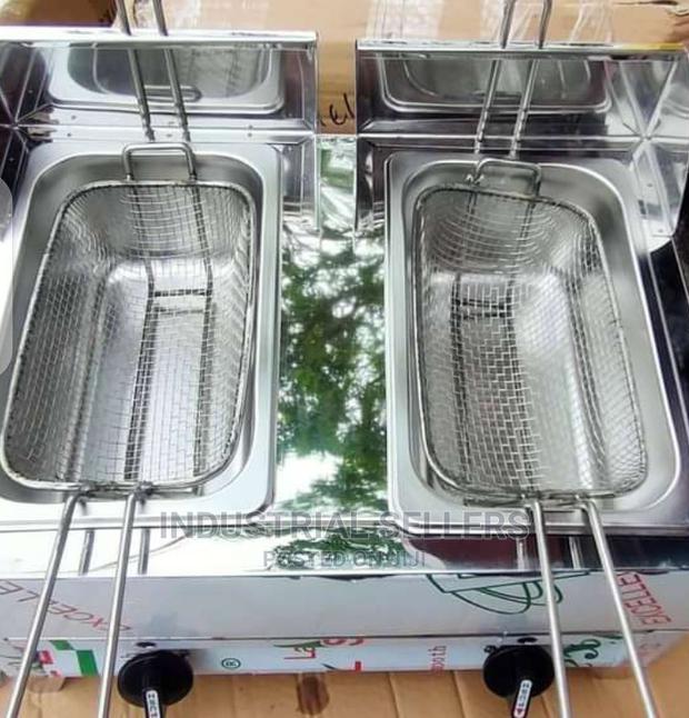 Electric Double Deep Fryer - main view