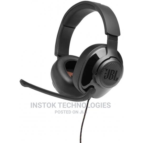 Jbl Quantum 200 - Wired Over-Ear Gaming Headphones - Black