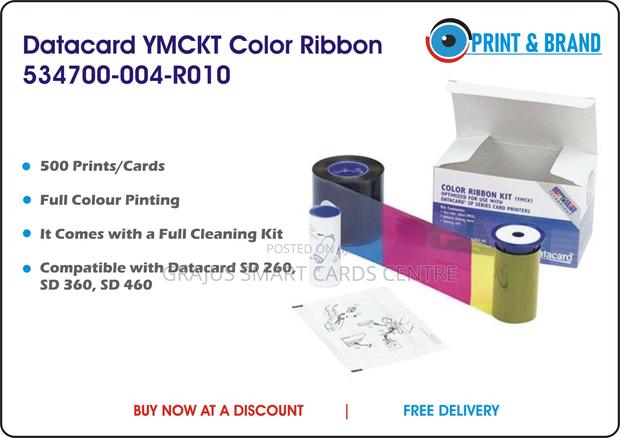 Datacard YMCKT Color Ribbon 534700-004-R010