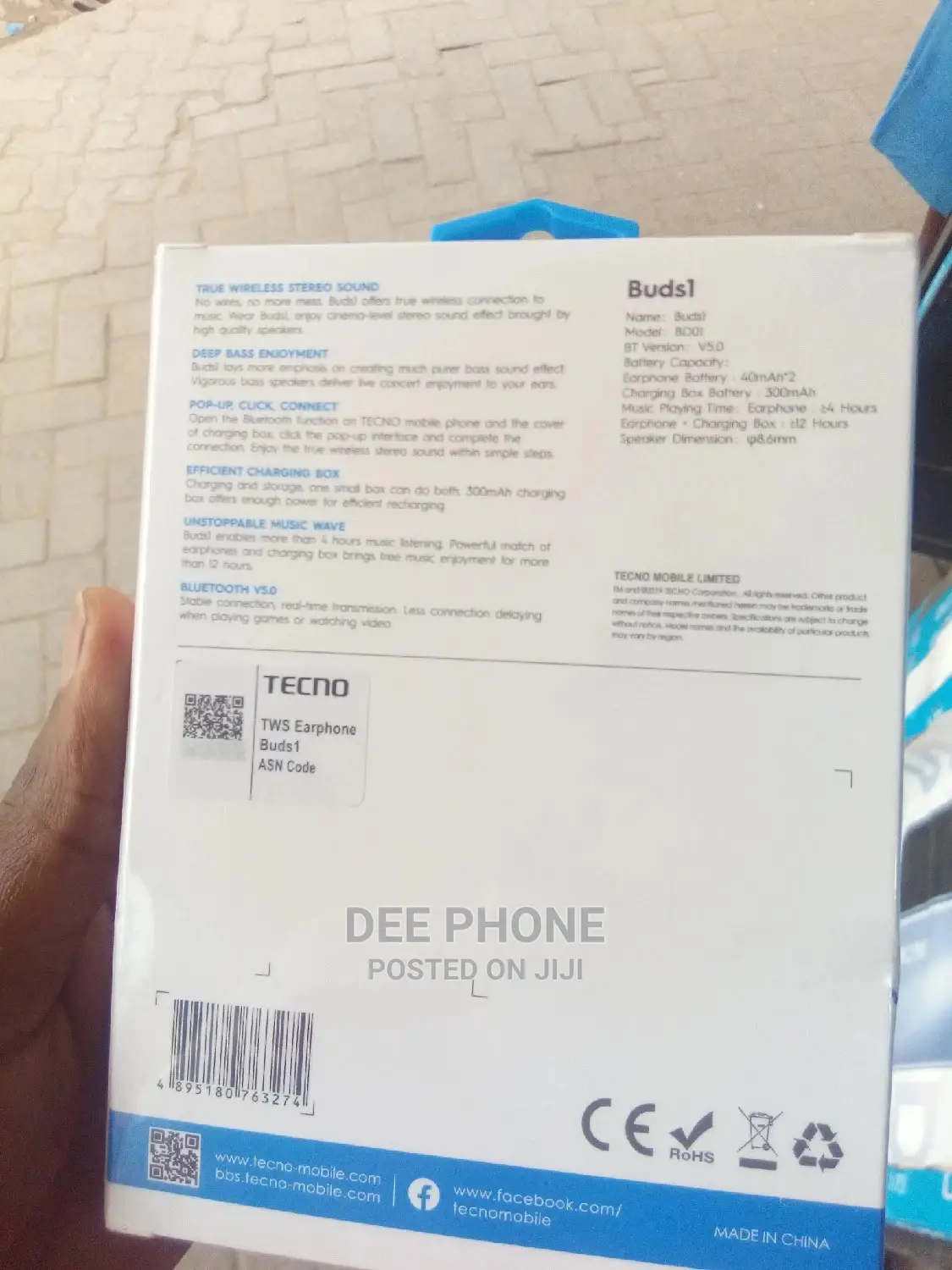 Tecno Tws Buds