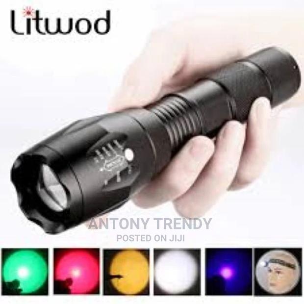 Spac New Rechargeable Tactical T6 Led Flashlight