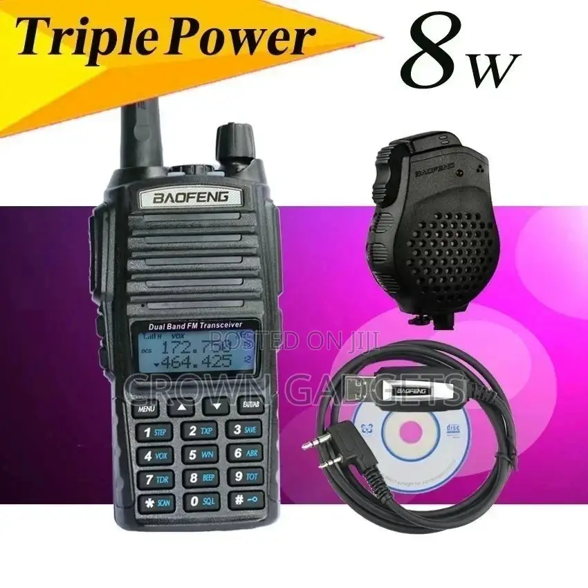 Baofeng Uv-82 VHF/Uhf Walkie Talkie Mobile Two Way Radio