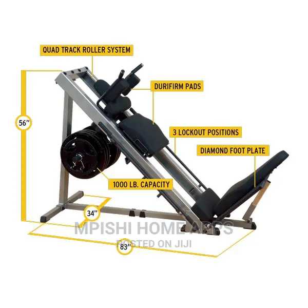 Leg Press/Hack Squat Machine
