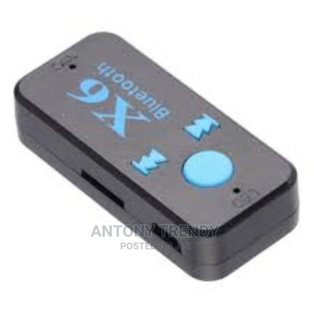 Easy Pairing X6 Car Bluetooth With Music Receiver and Aux Ad