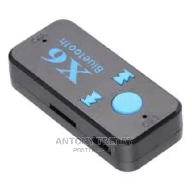 Easy Pairing X6 Car Bluetooth With Music Receiver and Aux Ad