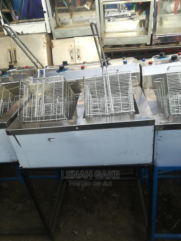 Commercial Fryer Double - main view