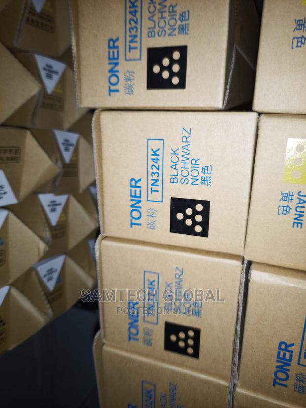 Black Toner TN 324 for Konica C 554 and C454