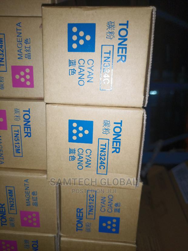 Best Cyan Toner TN 324 for Konica Minolta C 554/454
