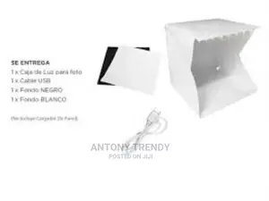 , Lightbox Shooting Tent 40 X 40 X 40cm Light Is Detachable